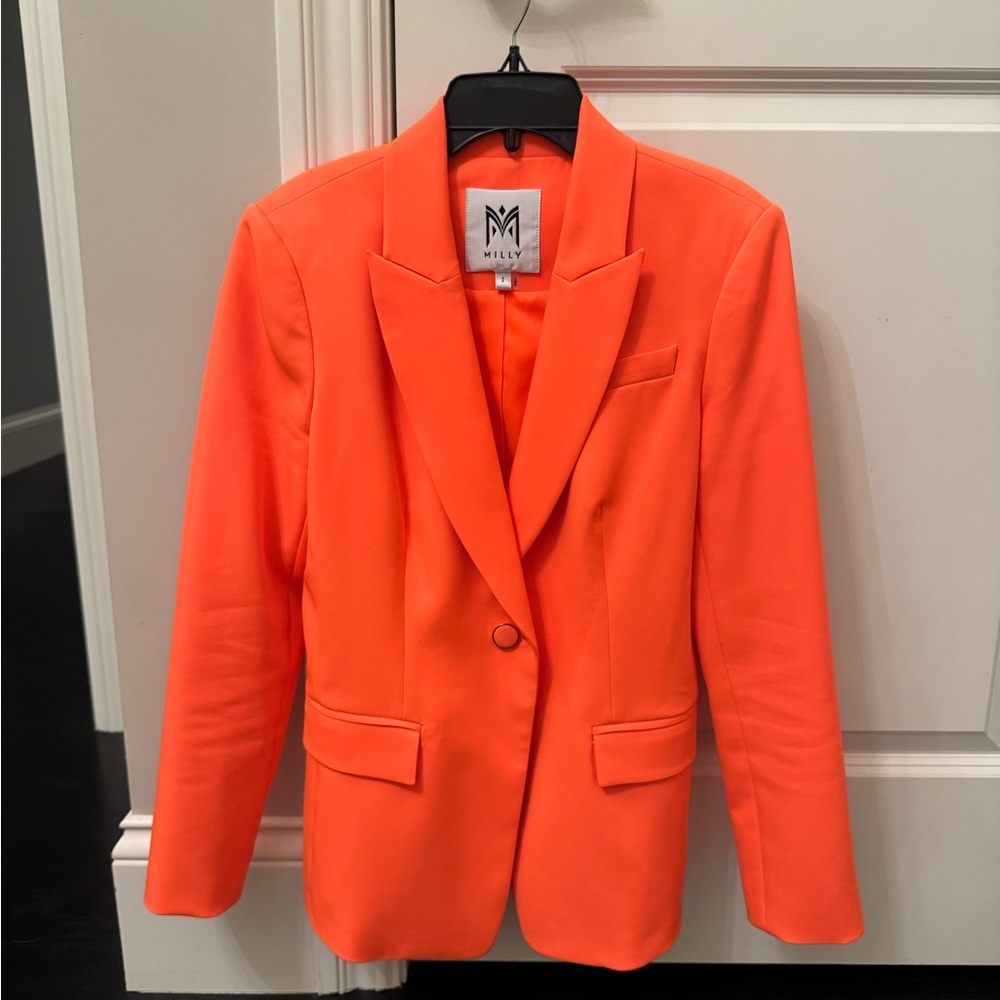 Milly Women's Orange Blazer